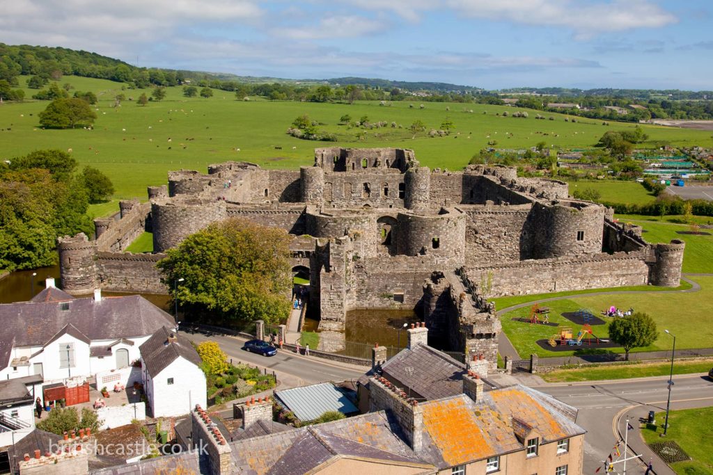 Beaumaris Castle in Anglesey