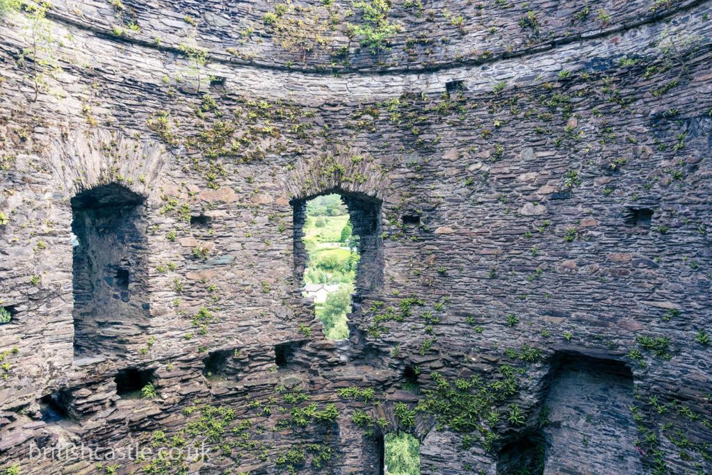 Interior of Dolbadarn castle