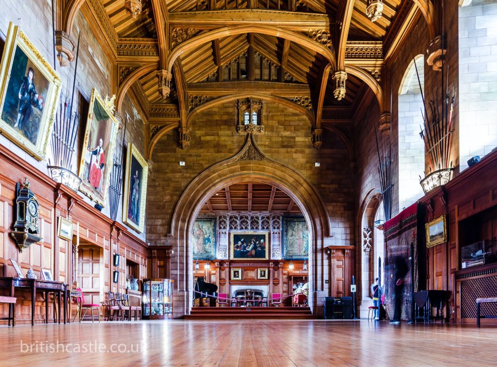 Bamburgh castle Great Hall