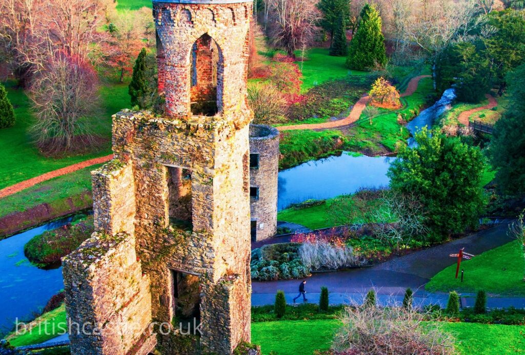Blarney castle in the autumn