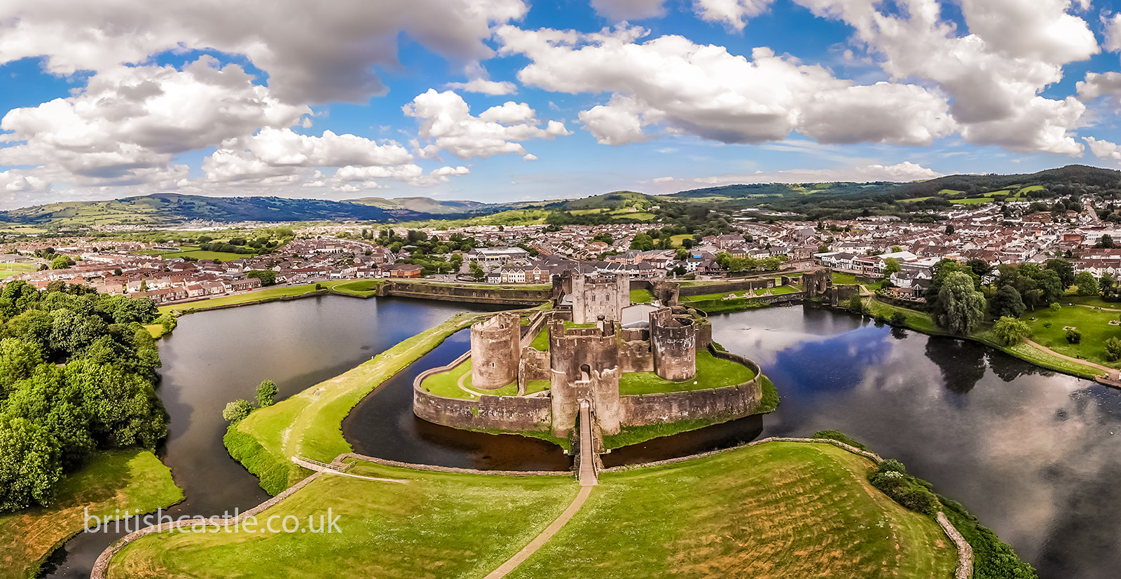 Caerphilly Castle - British Castles